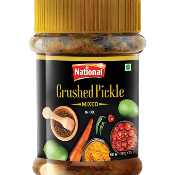 National Crushed Pickle 390g